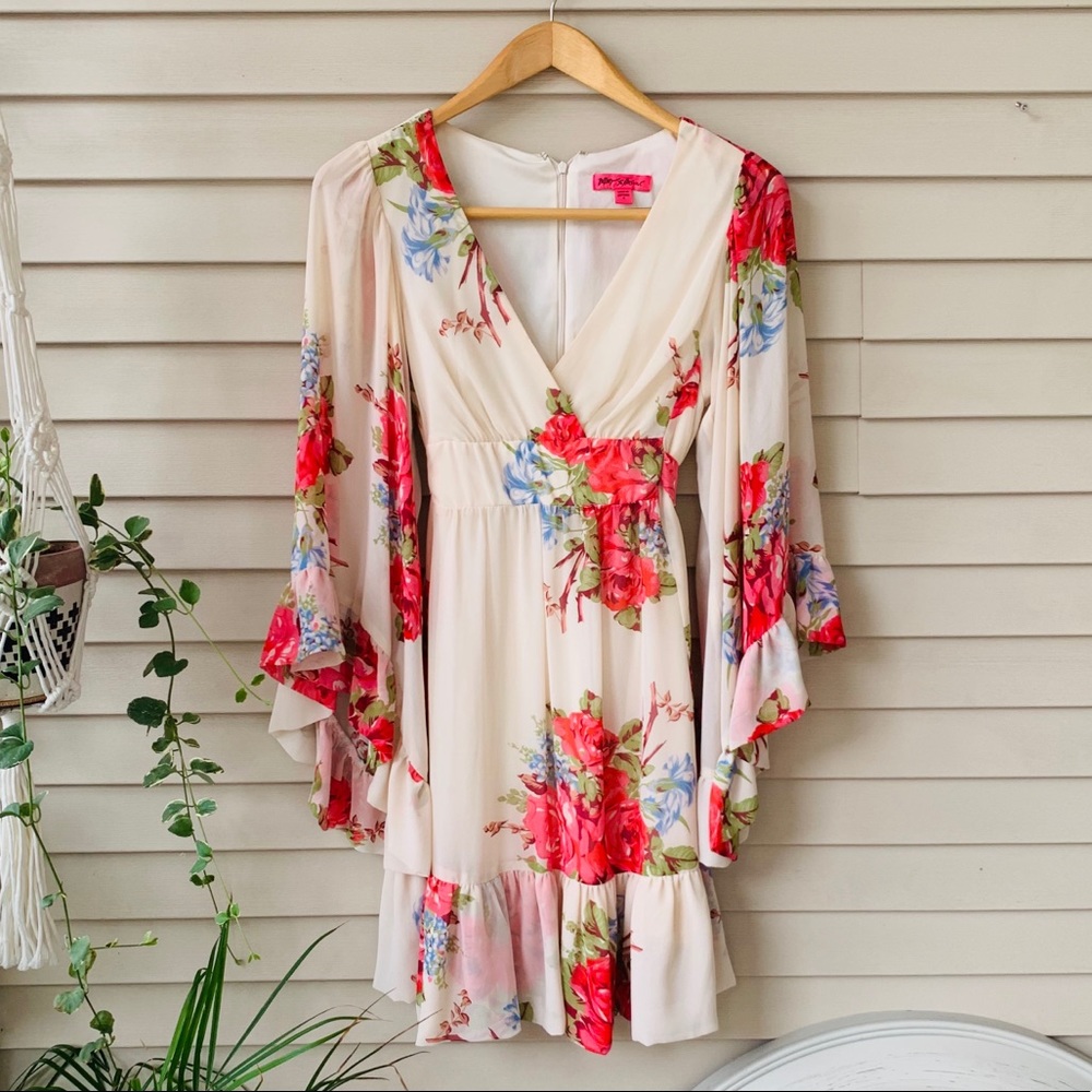 Betsey Johnson floral dress